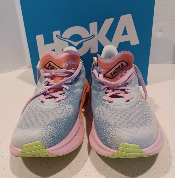 Hoka One One Mach 6 Womens Size 7.5B Blue Road Running - Picture 2 of 7